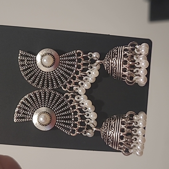 Mega Sale 💥💥💥Pearl Tassel Earrings - Picture 3 of 3